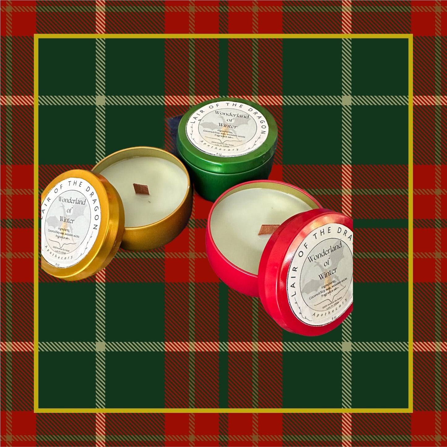 Wonderland of Winter Candle image 0